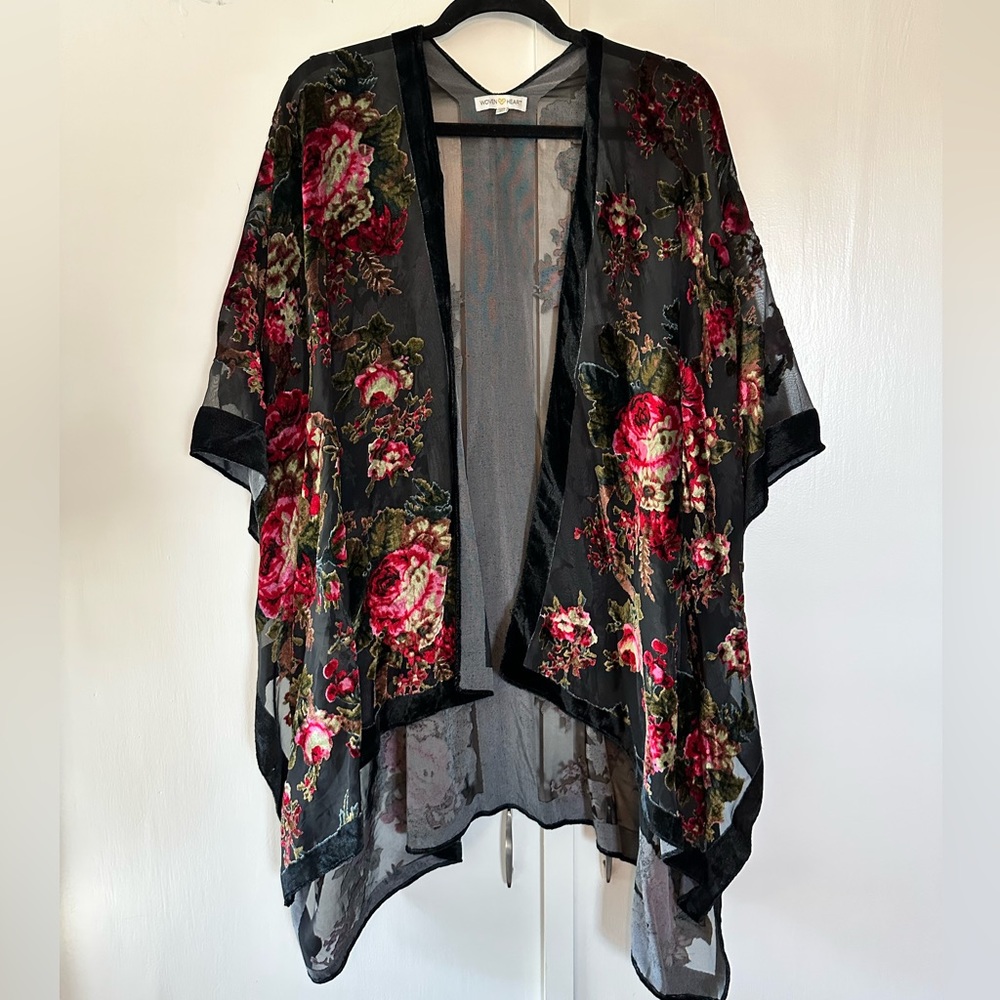 Woven Heart Kimono